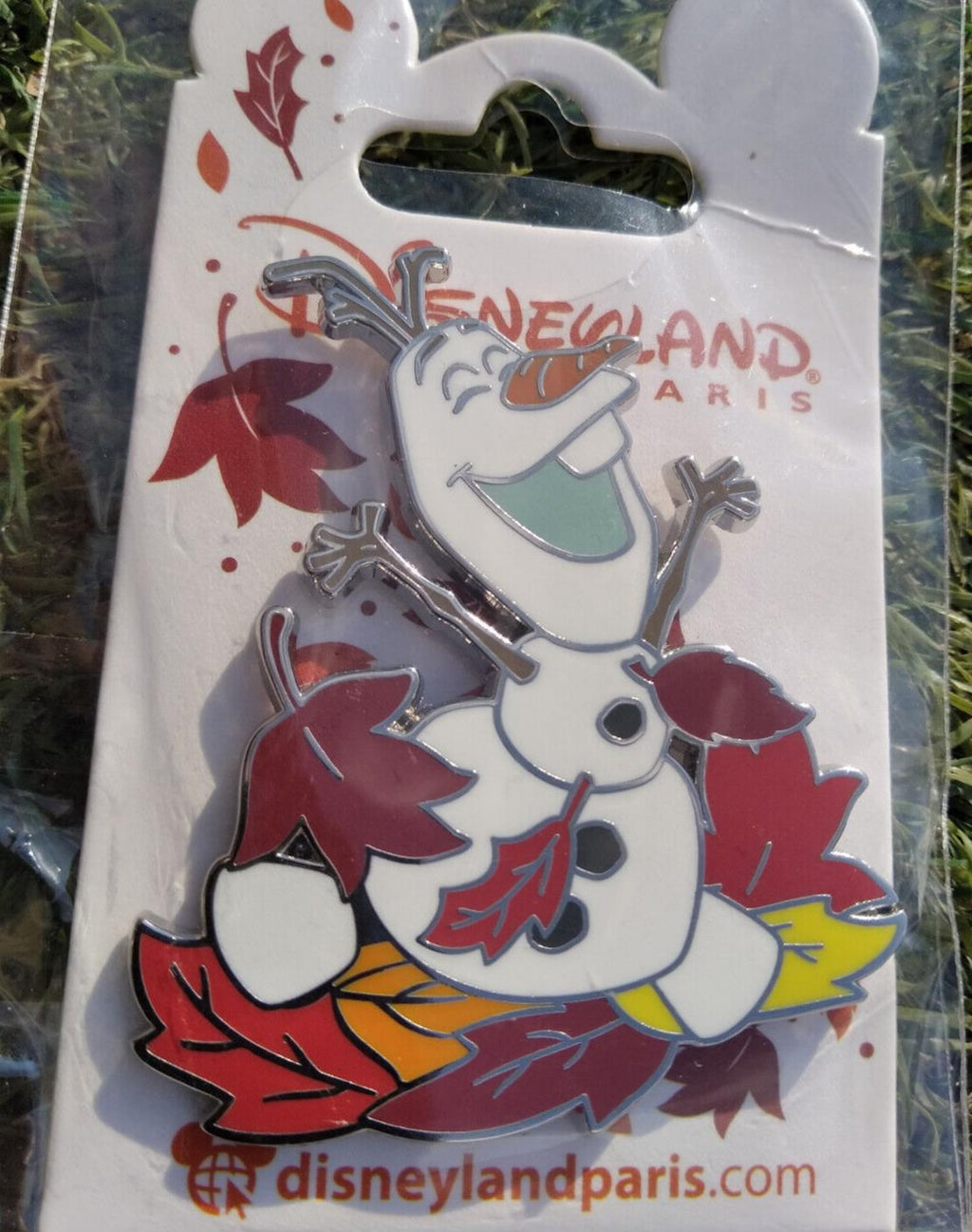 Olaf (Frozen) Winter Leaves Leaf Series Disney Land Paris DLP Nov 2022 Pin