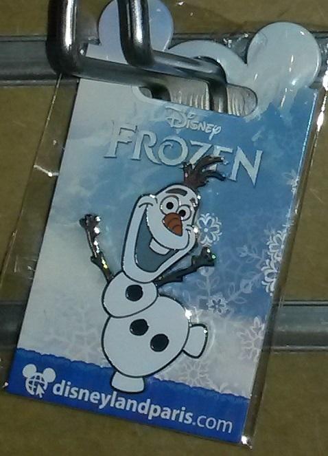 Olaf Snowman Standing Frozen (Anna Elsa) Disney Land Paris Dlrp Dlp 2013 pin