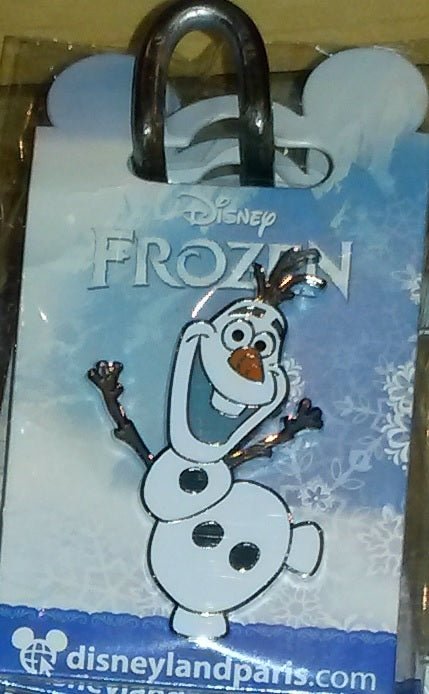 Olaf Snowman Standing Frozen (Anna Elsa) Disney Land Paris Dlrp Dlp 2013 pin