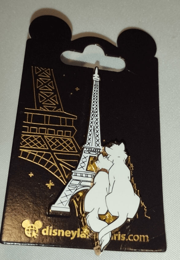 O’Malley and Duchess Aristocats Eiffel Tower Disney Land Paris Dlp 2024 Pin