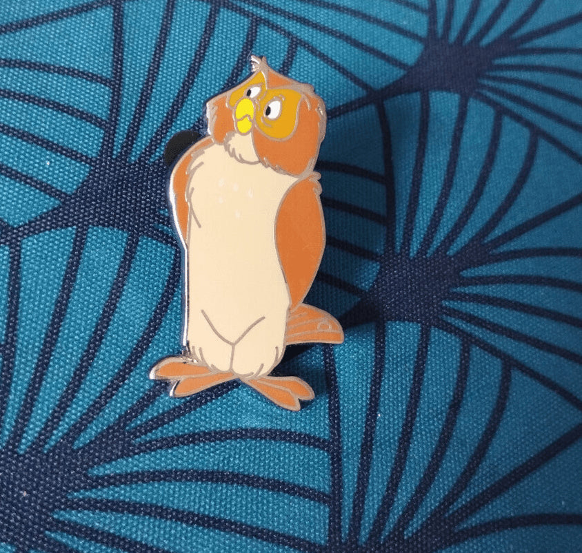 Owl (Winnie the Pooh) Cast Lanyard Series Disney Land Paris Dlp 2022 pin