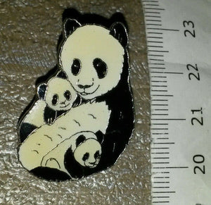 パンダの親と子 ピン