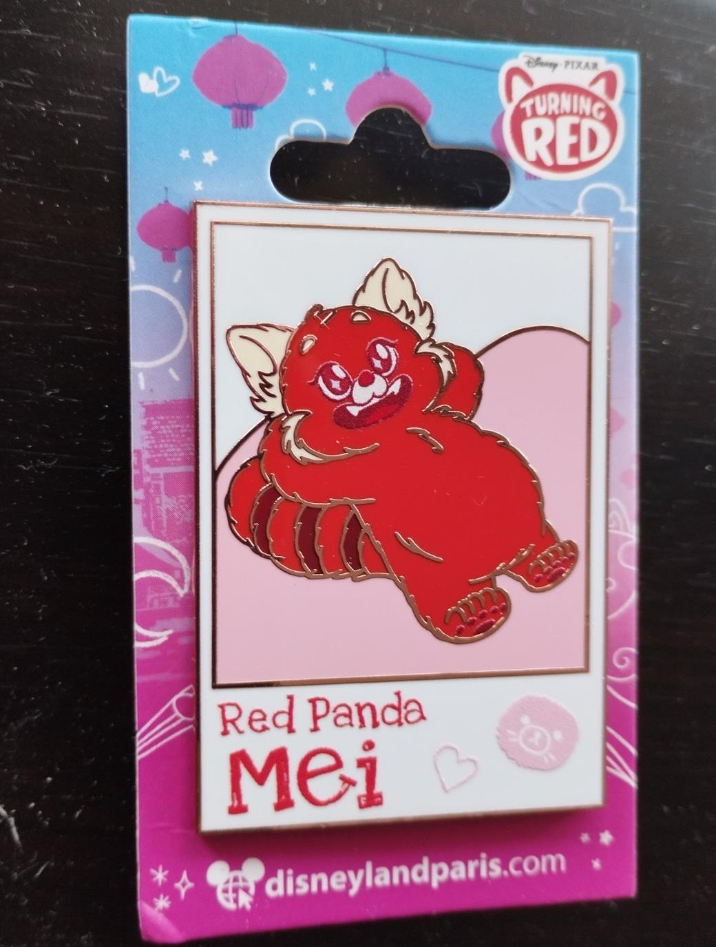 Panda Mei Lying Down & Lounging Turning Red Pixar Disney Land Paris Dlp 2024 Pin