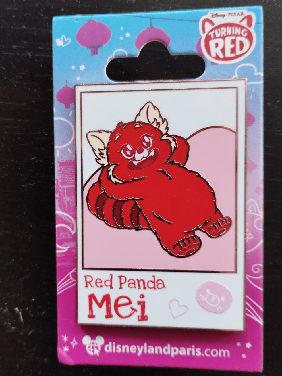 Panda Mei Lying Down & Lounging Turning Red Pixar Disney Land Paris Dlp 2024 Pin
