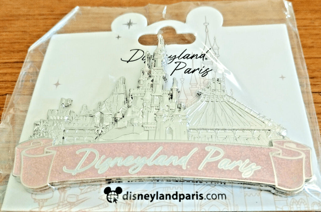 Parkland Attractions Disney Land Paris Park Dlp 04 2023 Glitter Jumbo 3D Pin