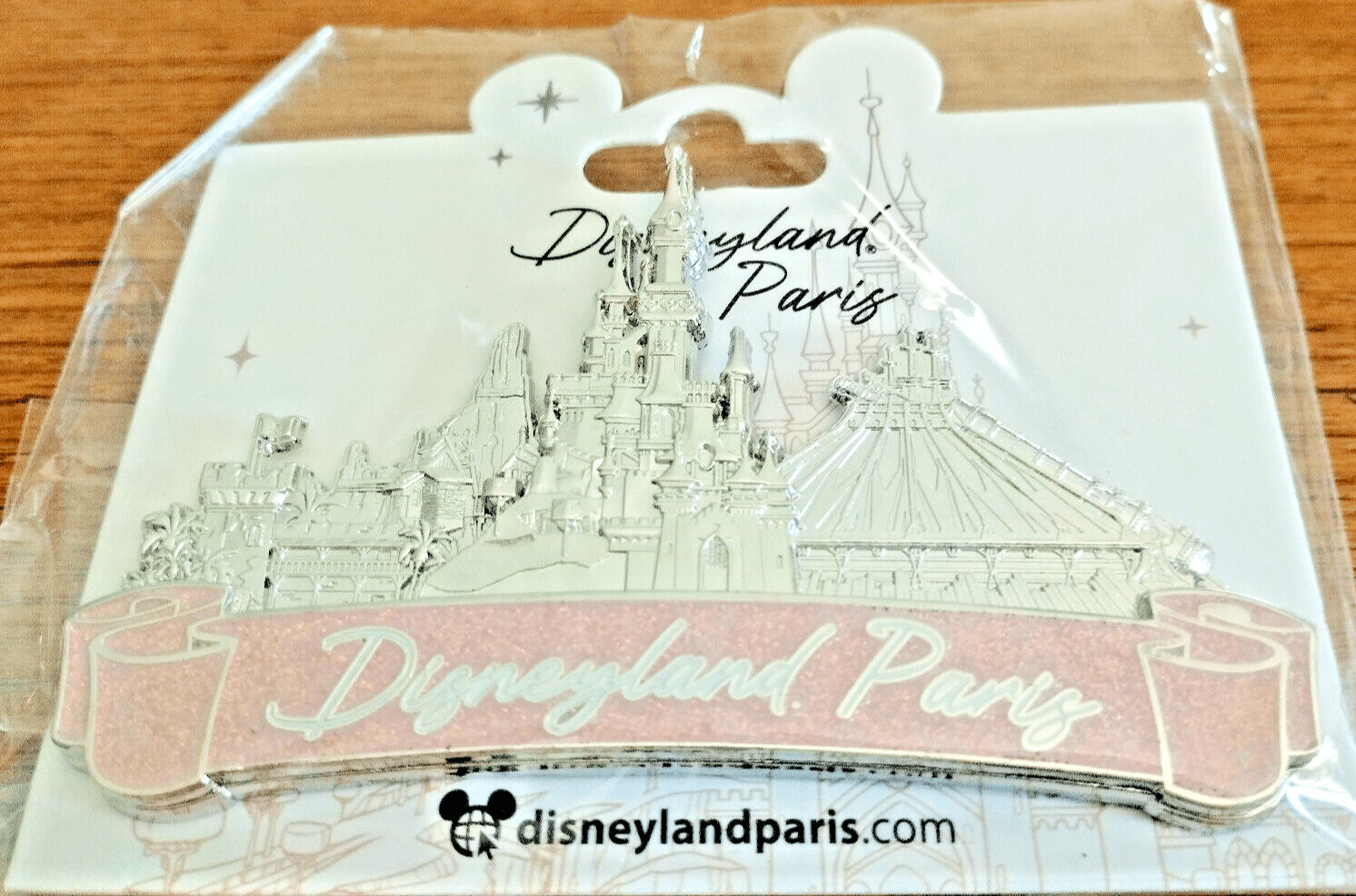 Parkland Attractions Disney Land Paris Park Dlp 04 2023 Glitter Jumbo 3D Pin