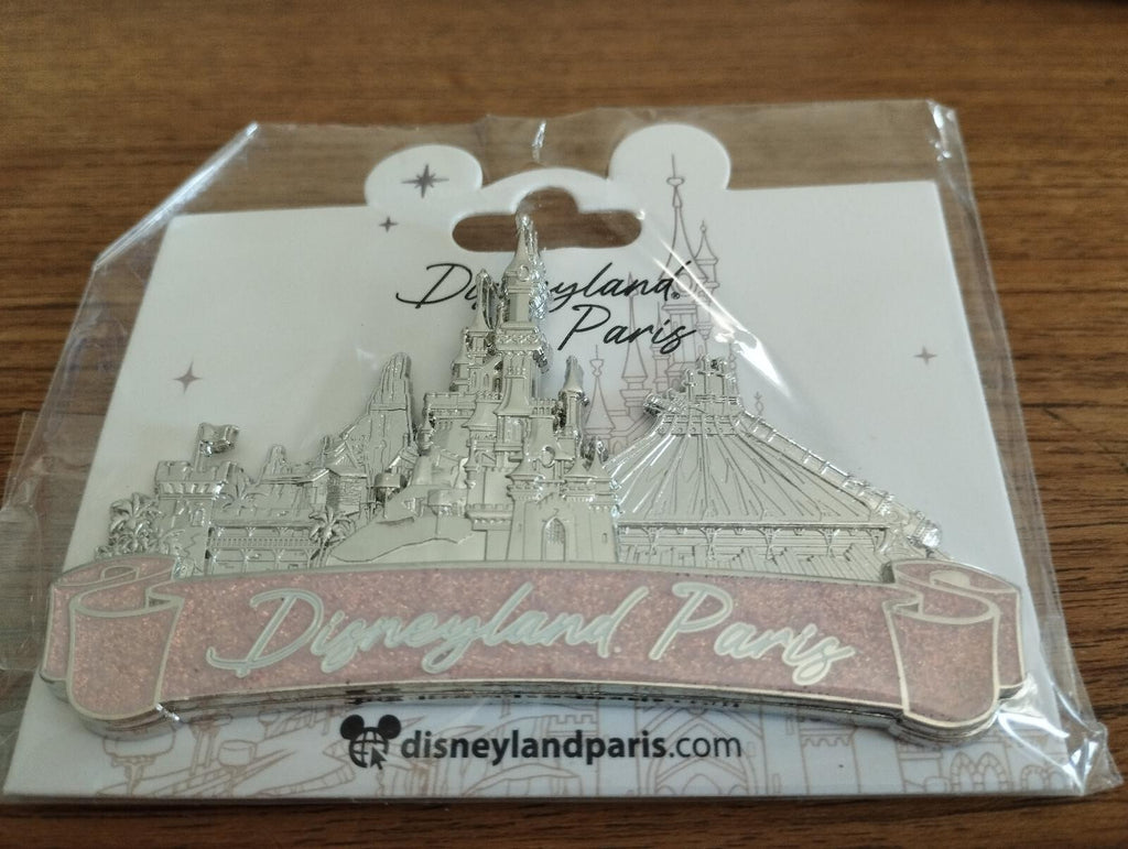 Parkland Attractions Disney Land Paris Park Dlp 04 2023 Glitter Jumbo 3D Pin