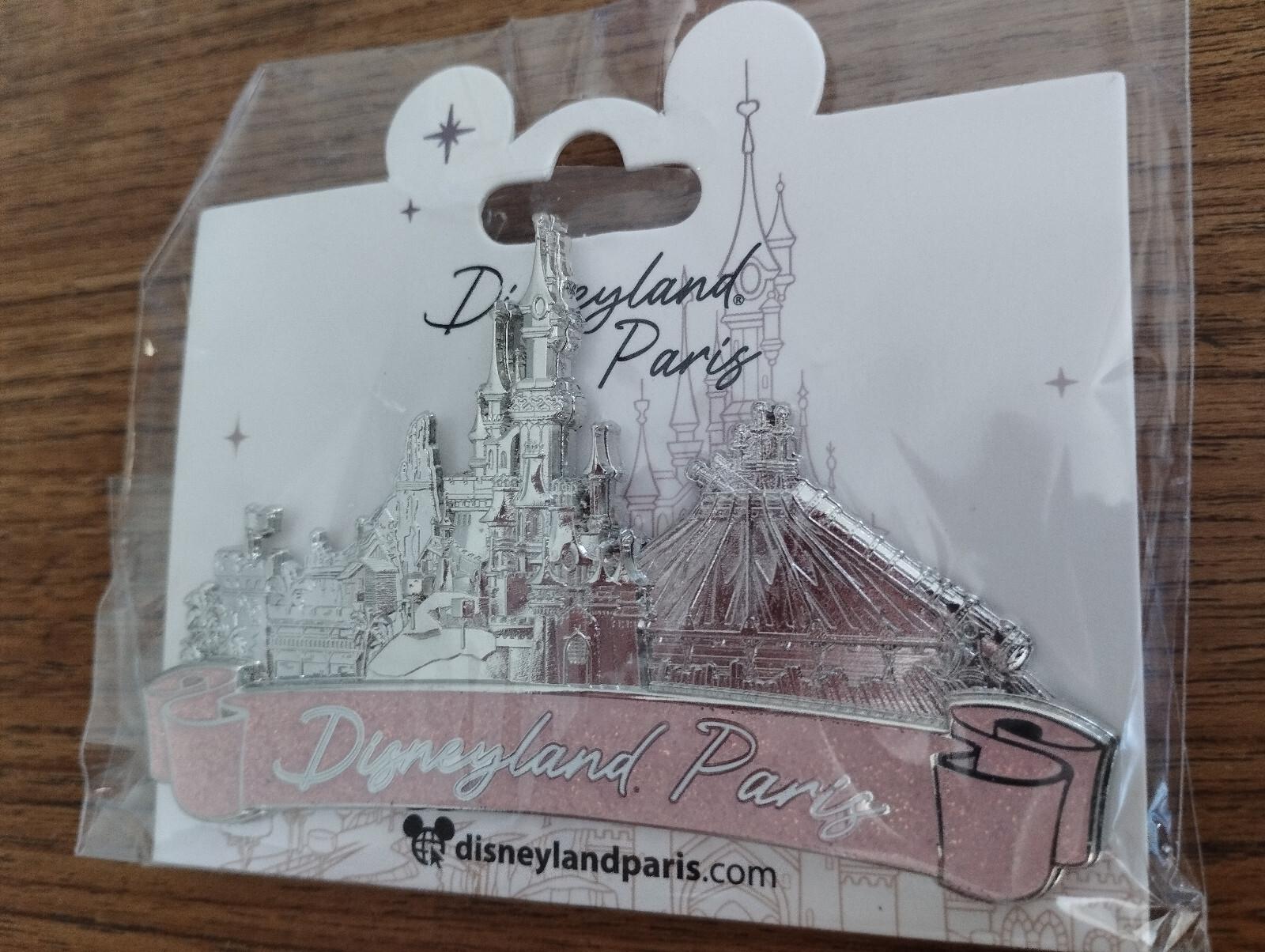 Parkland Attractions Disney Land Paris Park Dlp 04 2023 Glitter Jumbo 3D Pin