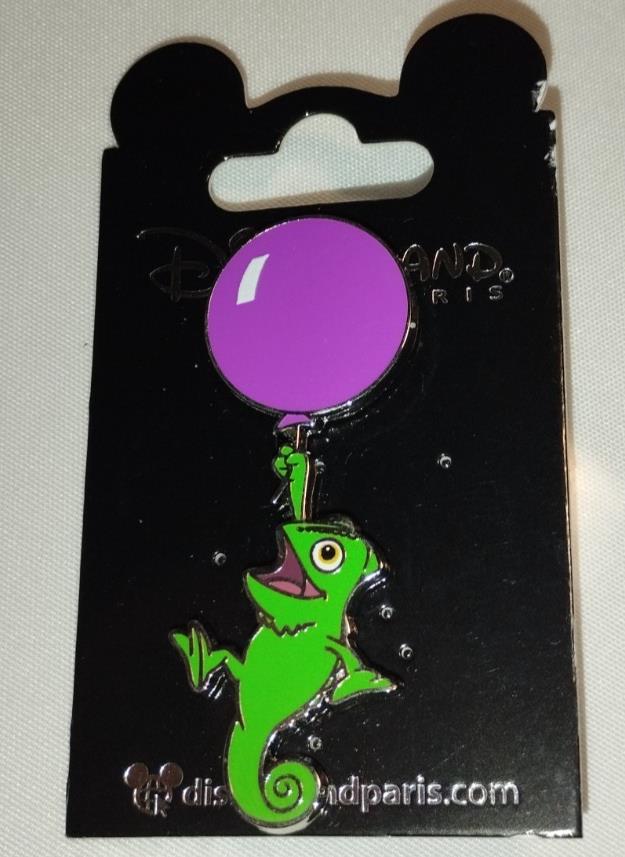 Pascal - Purple Balloon - Tangled Disney Land Paris Dlp 08 2024 Pin