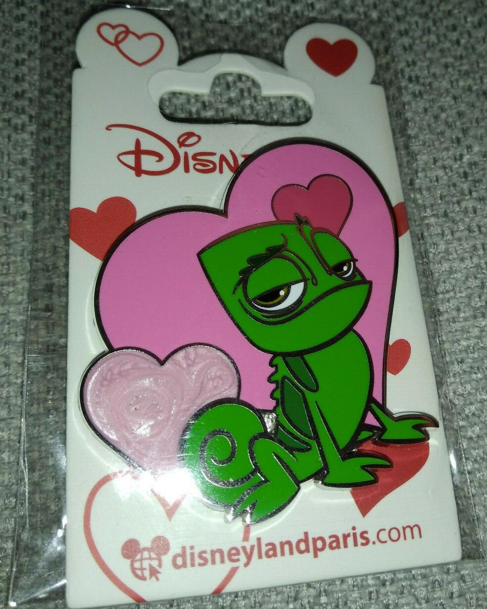 Pascal (Tangled) in Heart Valentine Series Disney Land Paris Dlp Dlrp 2022 Pin