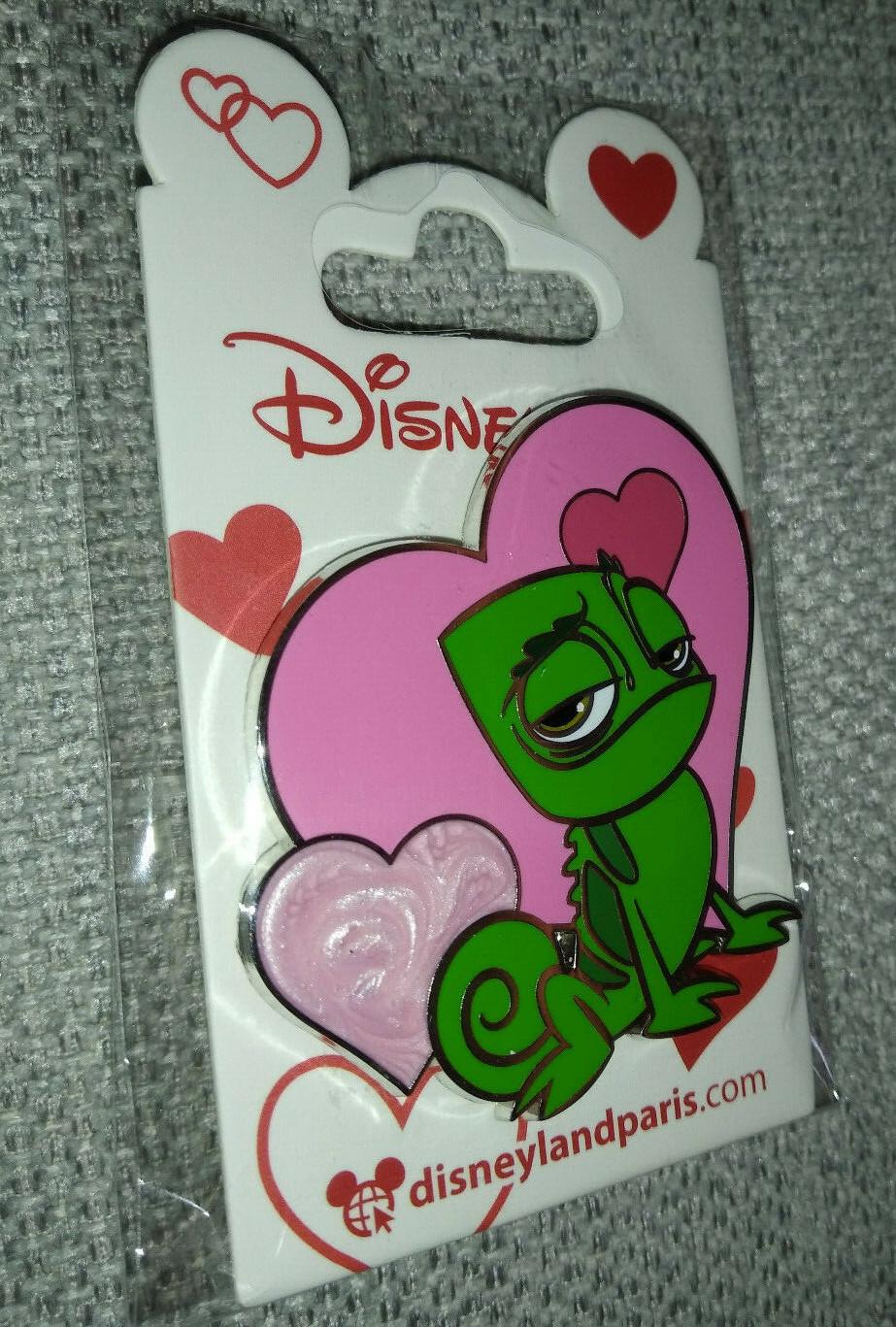 Pascal (Tangled) in Heart Valentine Series Disney Land Paris Dlp Dlrp 2022 Pin
