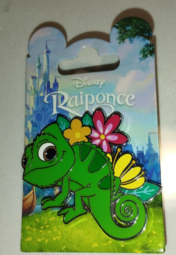 Pascal with Flowers (Rapunzel Tangled) Disney Land Paris Dlp 2024 Pin