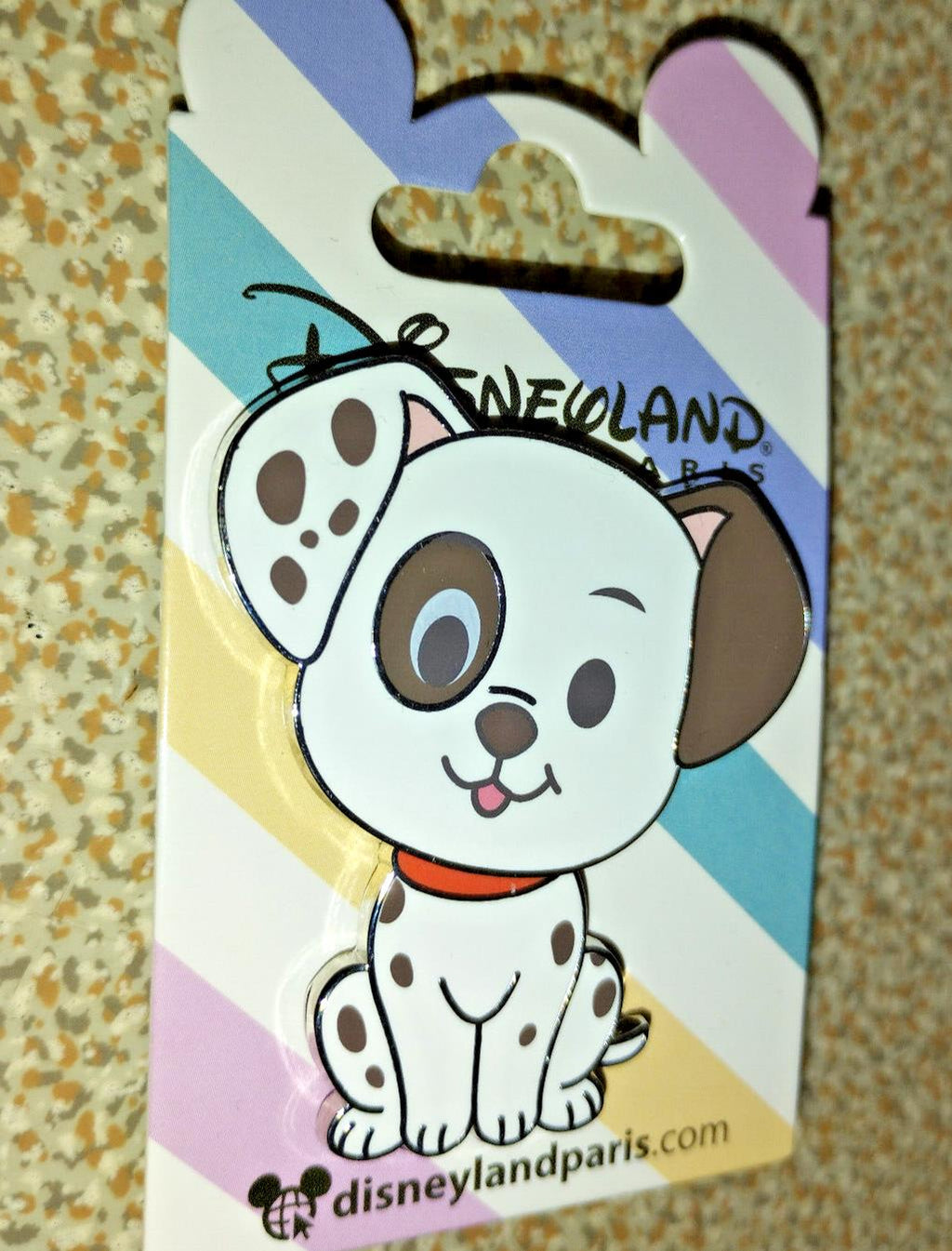 Patch Dalmatian Chibi Baby Cute Big Head Disney Land Paris Dlrp Dlp Feb 2024 Pin
