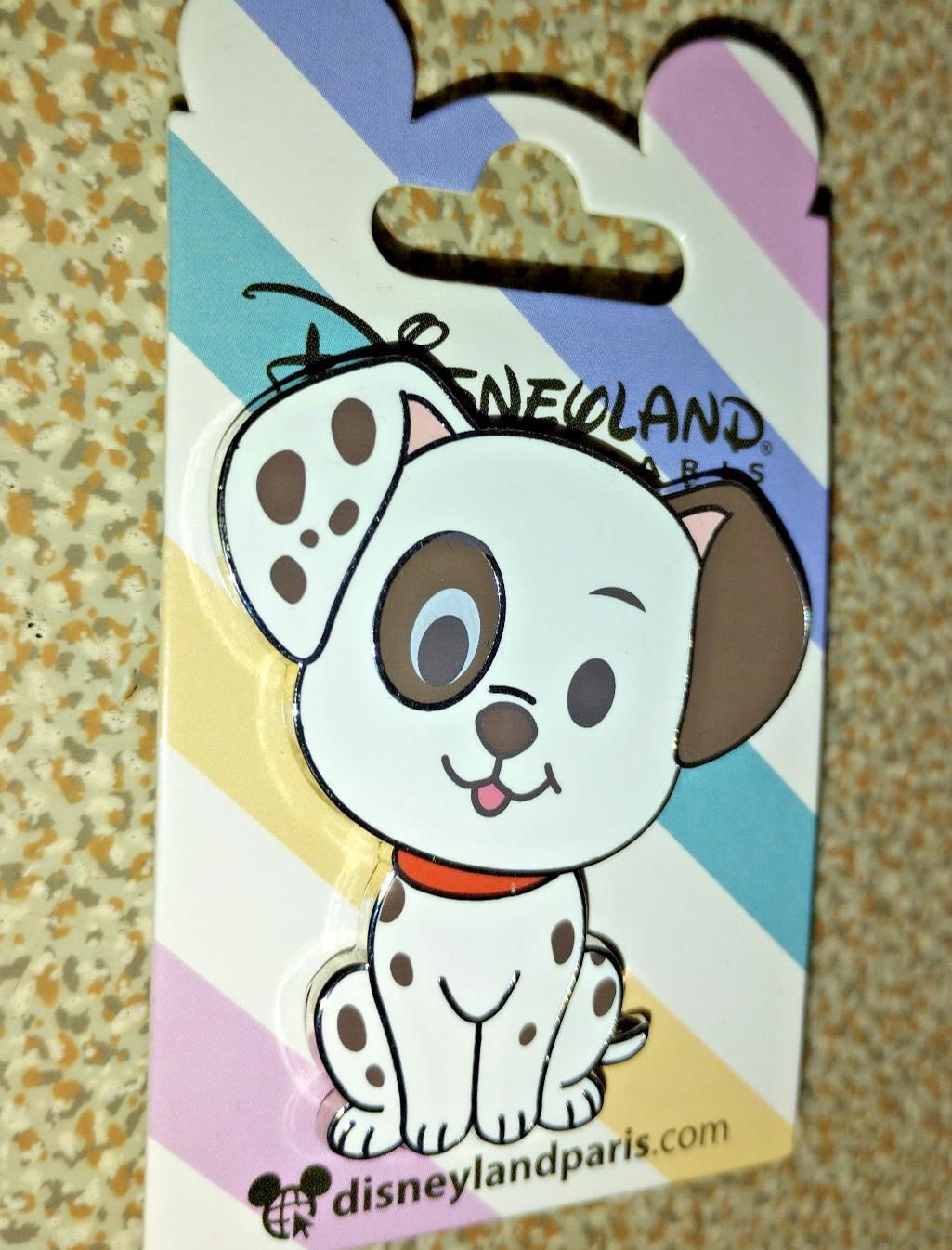 Patch Dalmatian Chibi Baby Cute Big Head Disney Land Paris Dlrp Dlp Feb 2024 Pin