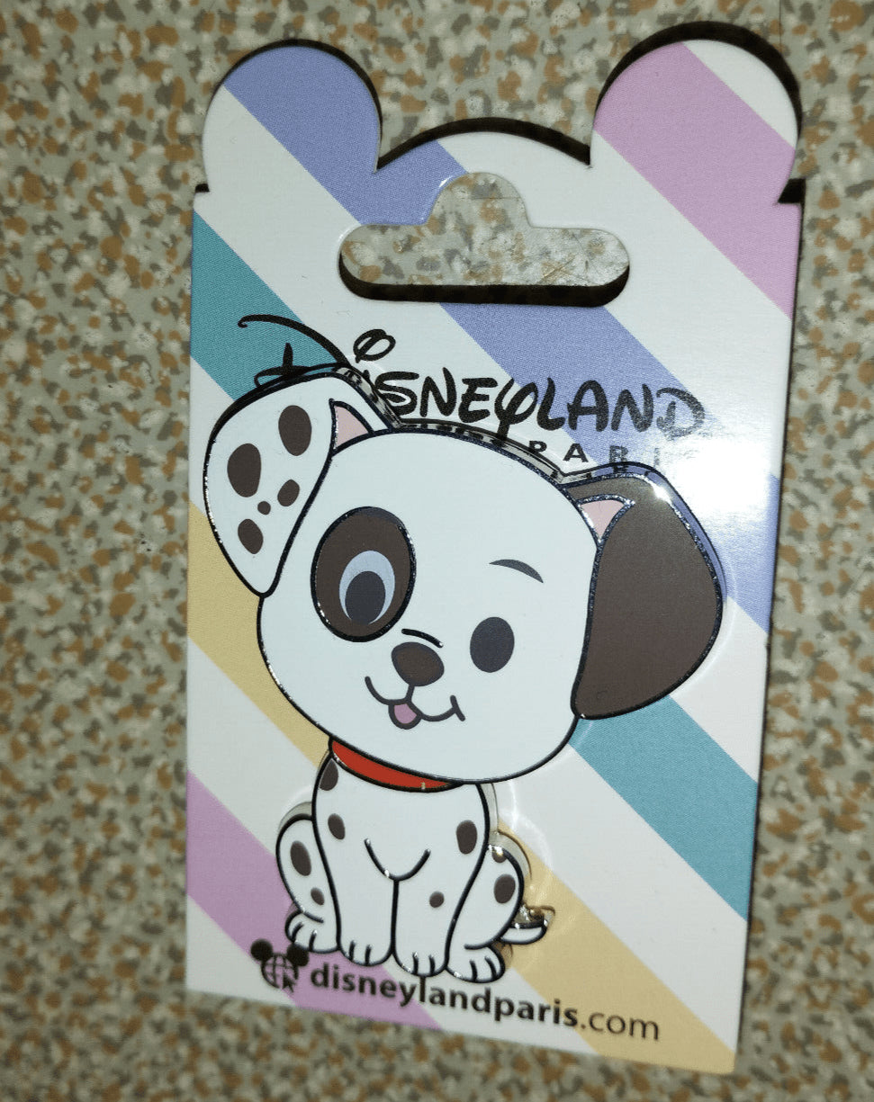 Patch Dalmatian Chibi Baby Cute Big Head Disney Land Paris Dlrp Dlp Feb 2024 Pin