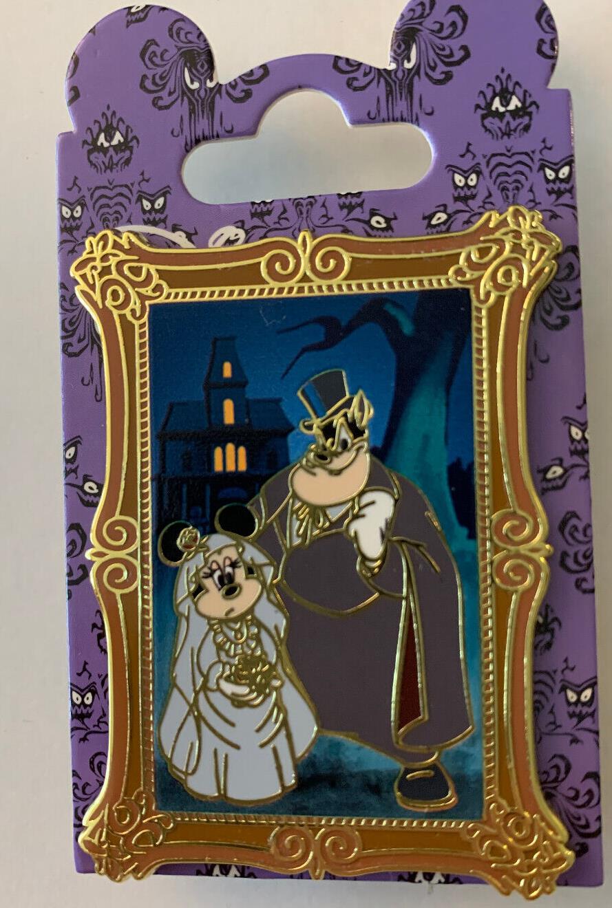 Pete Minnie Bride Phantom Manor - Haunted Mansion Disney Paris DLP Oct 2024 Pin
