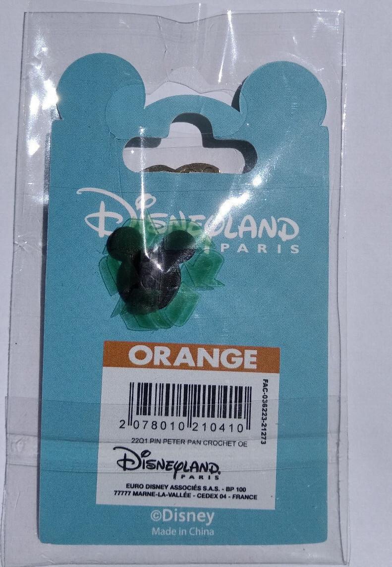 Peter Pan as Captain Hook sailing the Ship Disney Land Paris Dlp 2022 Pin