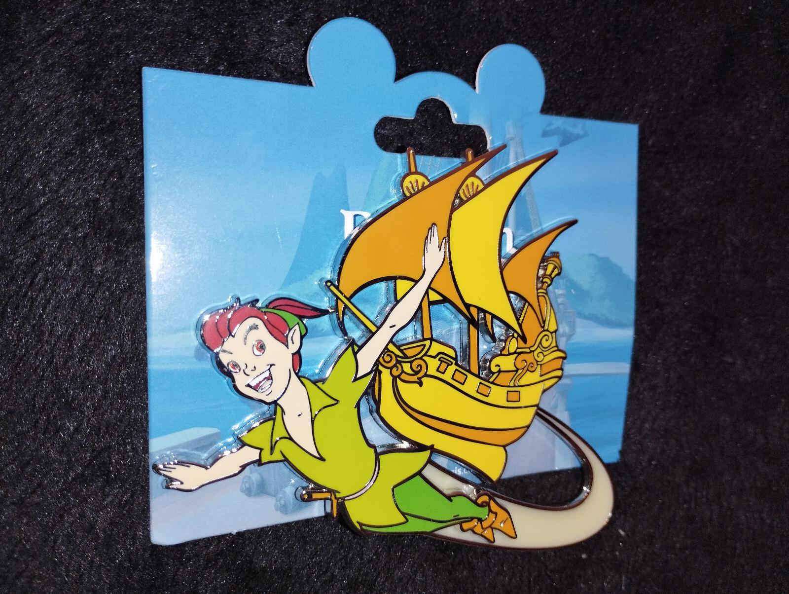 Peter Pan Flying around Ship Disney Land Paris Dlp Nov 2023 Jumbo Pin