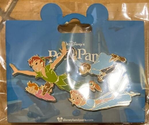 Peter Pan Wendy and the Lost Boys Flying Disney Land Paris Dlp 2022 Jumbo Pin
