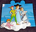 Peter Pan Wendy Michael John on Cloud Disney Land Paris Dlp Nov 2023 Jumbo Pin