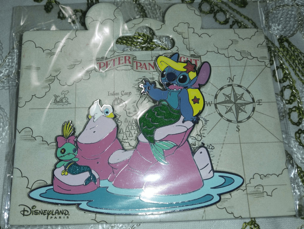 Peter Pan's Flight Attraction Disney Land Paris DLP Nov 2022 4 Pins Set