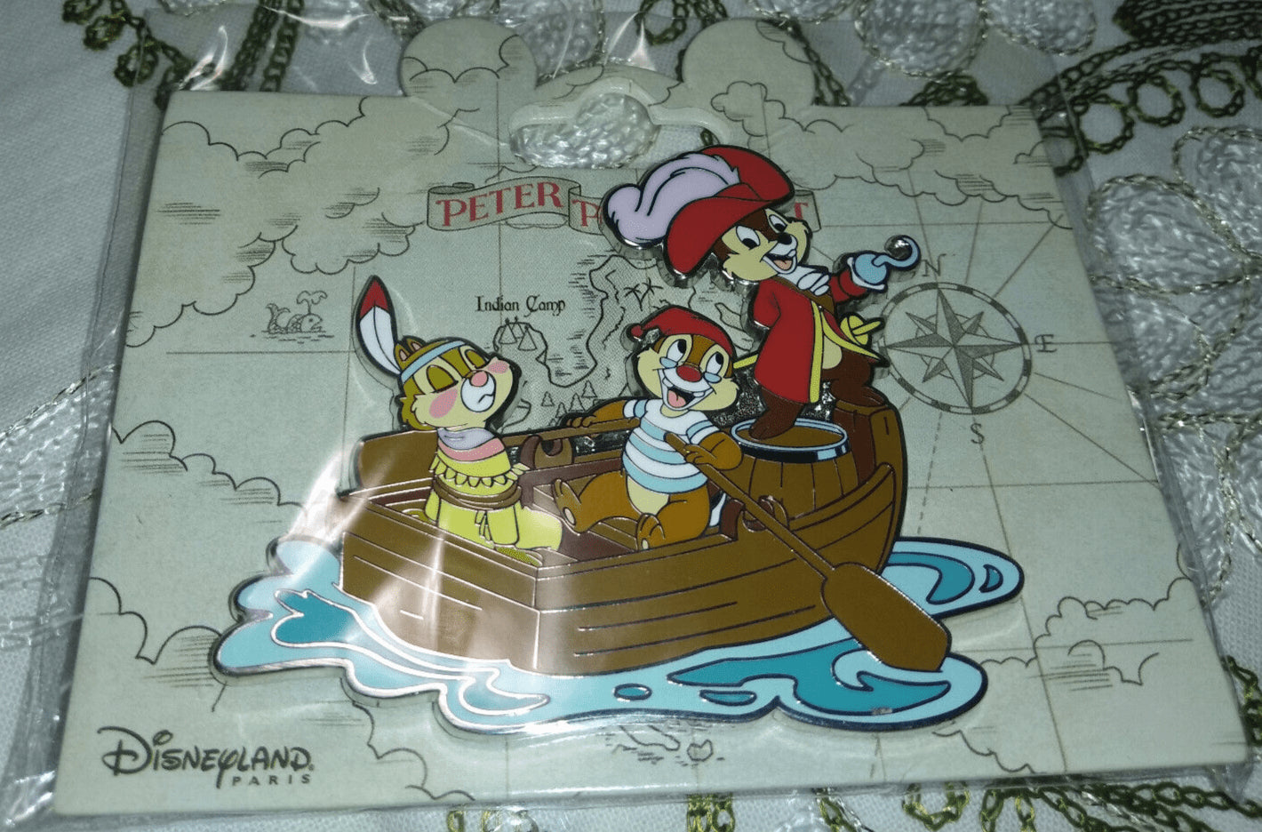 Peter Pan's Flight Attraction Disney Land Paris DLP Nov 2022 4 Pins Set