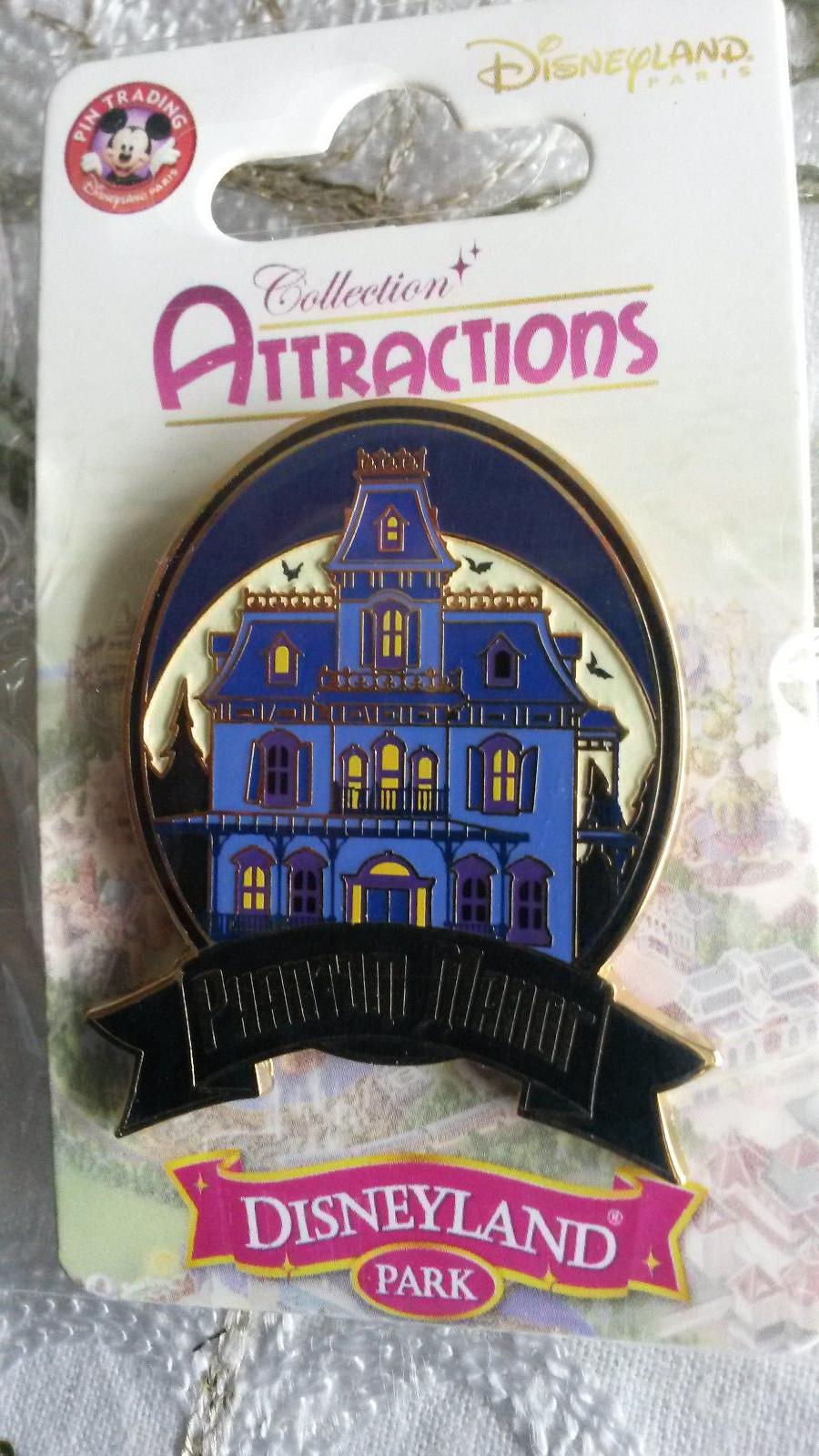 Phantom Manor Attraction Series Disney Land Paris Dlrp Dlp 2013 Glow in Dark pin