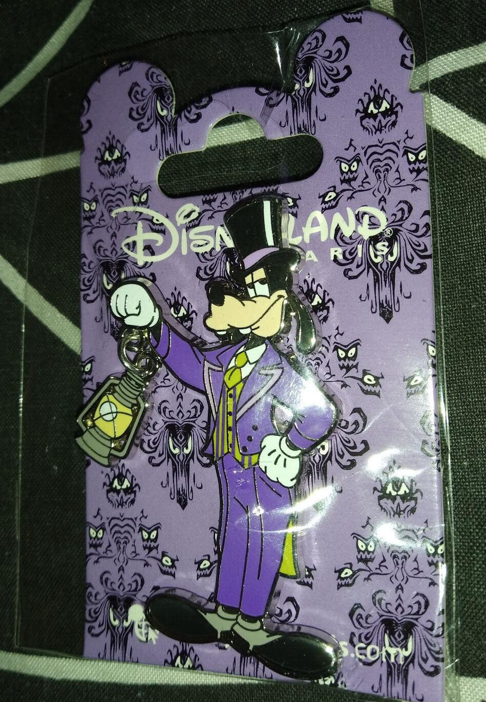 Phantom Manor Chip & Dale Stitch Goofy Dlp Disney Land Paris 2021 3 Pins Set