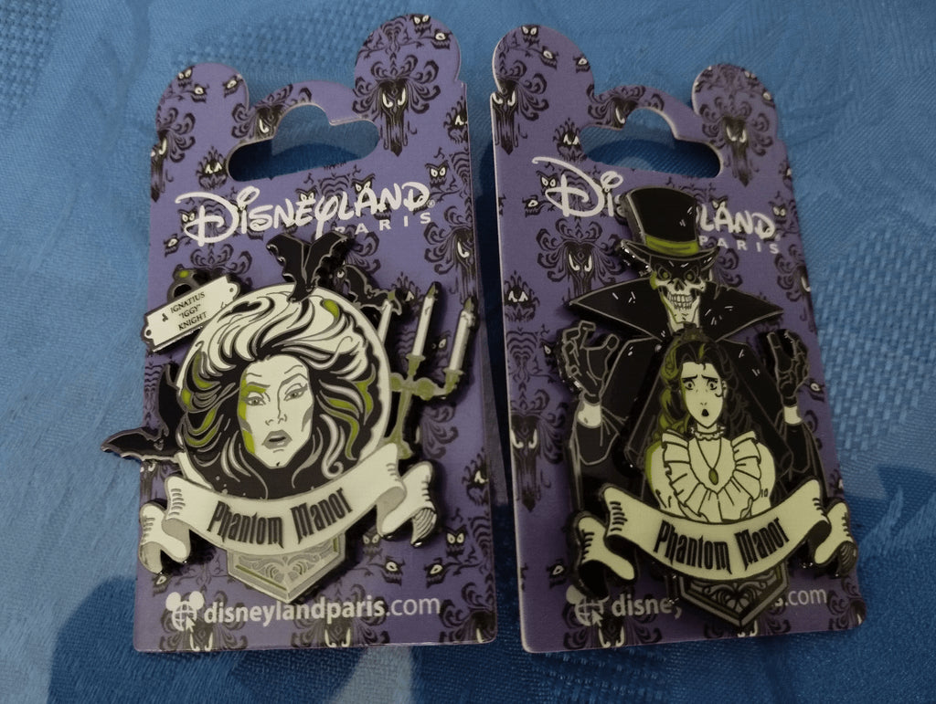 Phantom Manor Haunted Mansion Madame Leota Disney L Paris DLP Aug 2023 Glow Pin