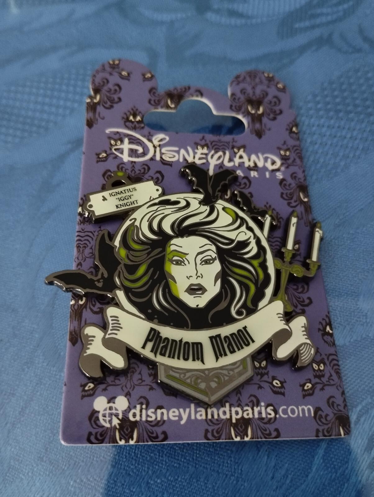 Phantom Manor Haunted Mansion Madame Leota Disney L Paris DLP Aug 2023 Glow Pin