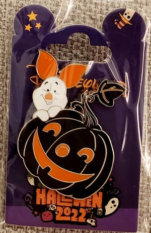 ピグレット パンプキン ハロウィン シリーズ ディズニーランドパリ DLP 2022年9月 ピン