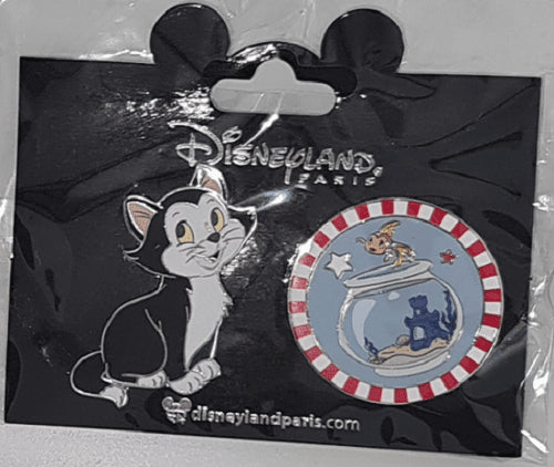 Pinocchio Jiminy Figaro Cleo 4 pins full set Disney Land Paris Dlp 2022 Pin