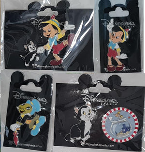 ピノキオ ジミニー フィガロ クレオ 4ピン フルセット ディズニーランドパリ Dlp 2022 ピン