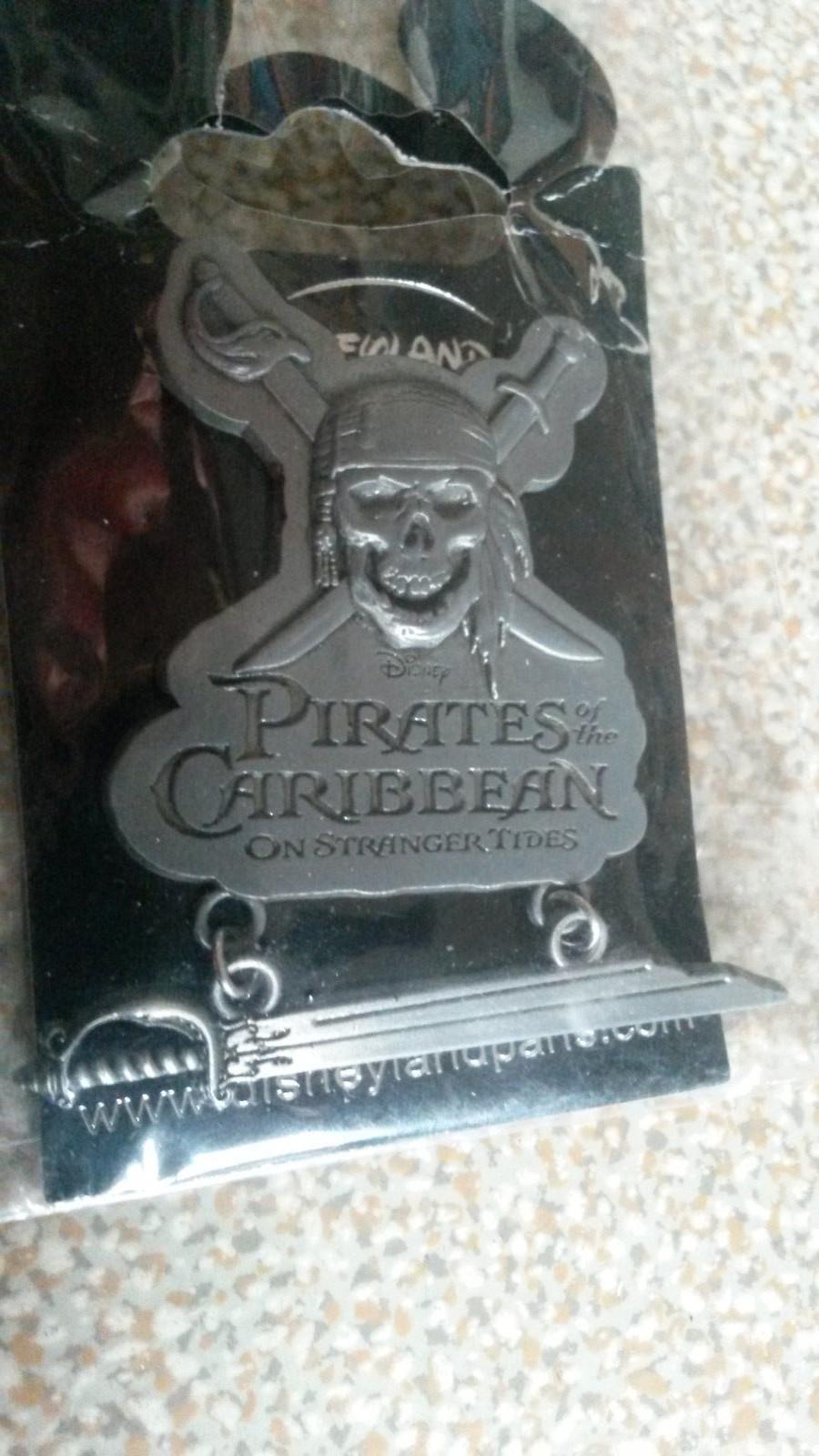 Pirates of the Caribbean: On Stranger Tides Logo Disney Paris Dlrp Dlp 2011 pin