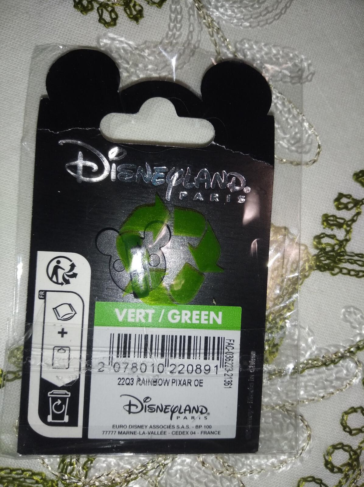 Pixar Logo with Desk Lamp Rainbow Colours Disney Land Paris Dlp Dlrp 2022 Pin