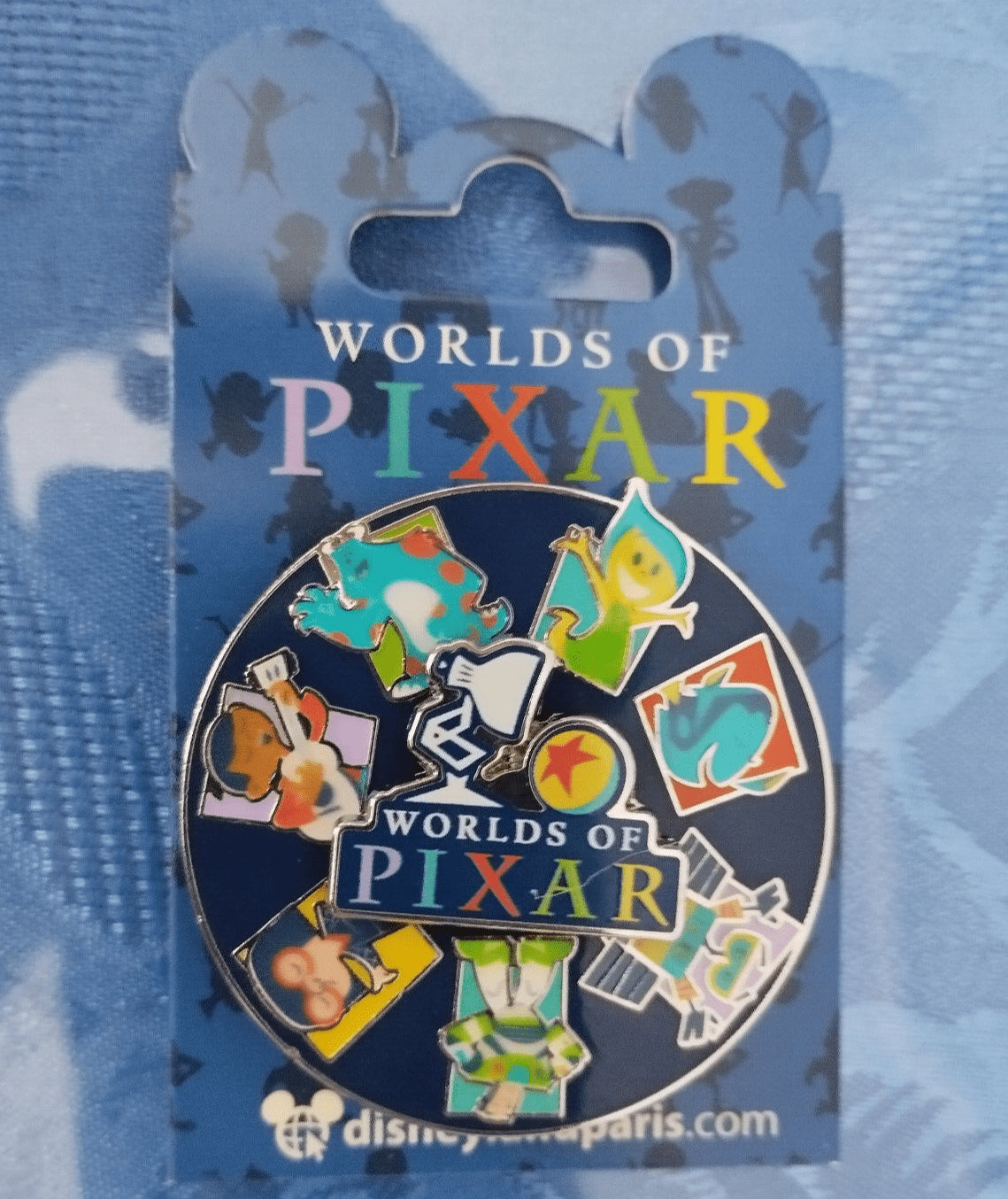 Pixar Spinner Wall - E Coco Monsters Toy Disney Land Paris Dlp Dlrp 2023 Pin