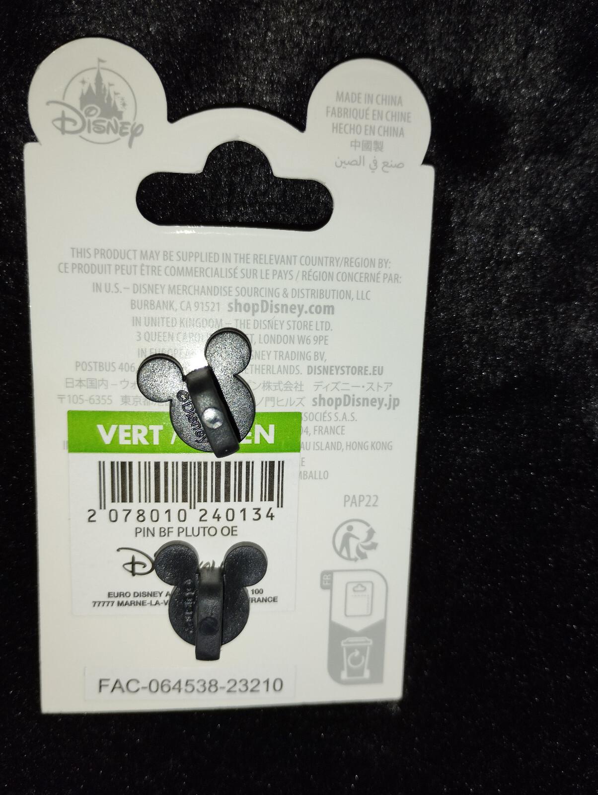 Pluto - Big Feet Series Disney Land Paris Dlrp Dlp Nov 2023 Pin