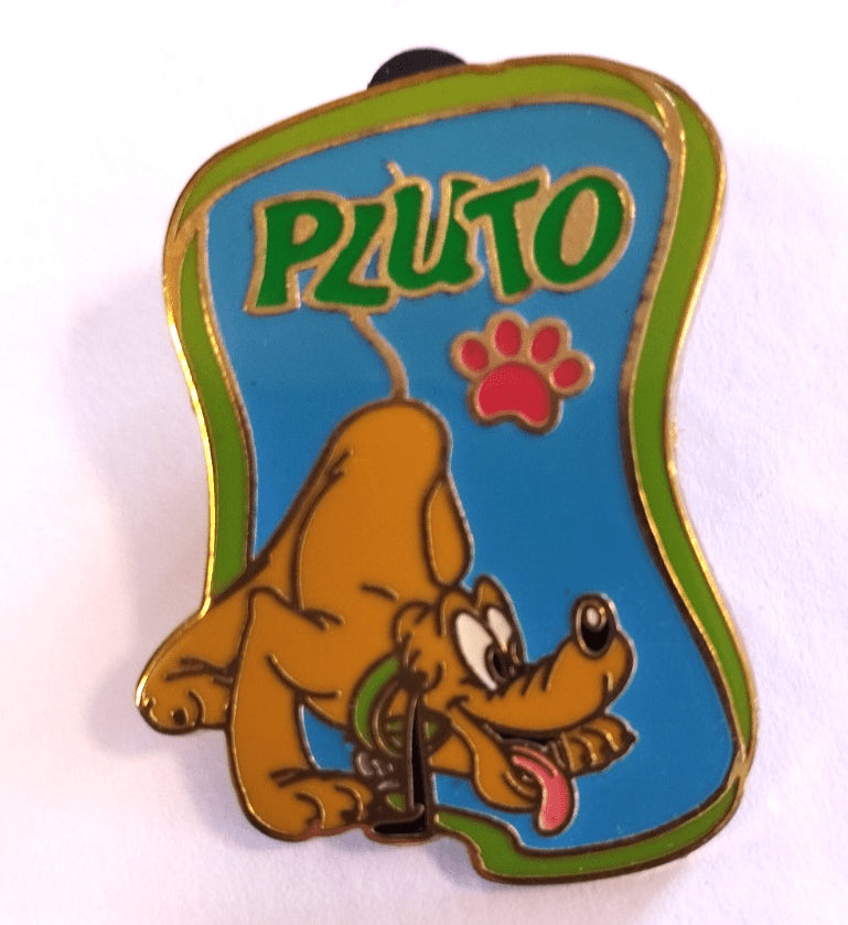 Pluto - Cast Lanyard series 2 Disney Land Paris Dlp DLRP August 2005 Pin