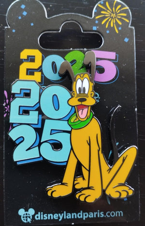 プルート ディズニーランド・パリ DLP 2025年1月 セレブレーションピン