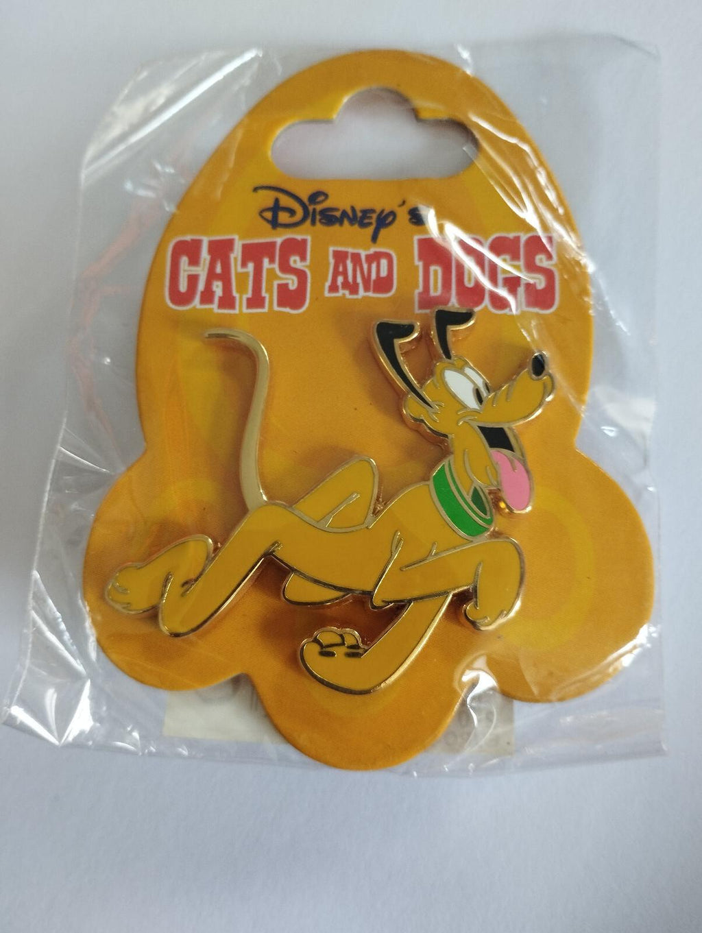 Pluto happy walk Cats & Dogs Series Disney Land Paris Dlrp Dlp 2009 Pin