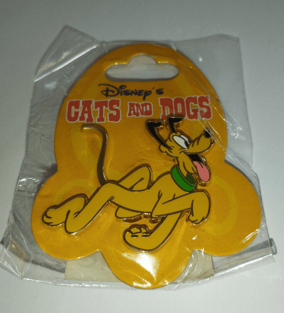 Pluto happy walk Cats & Dogs Series Disney Land Paris Dlrp Dlp 2009 Pin