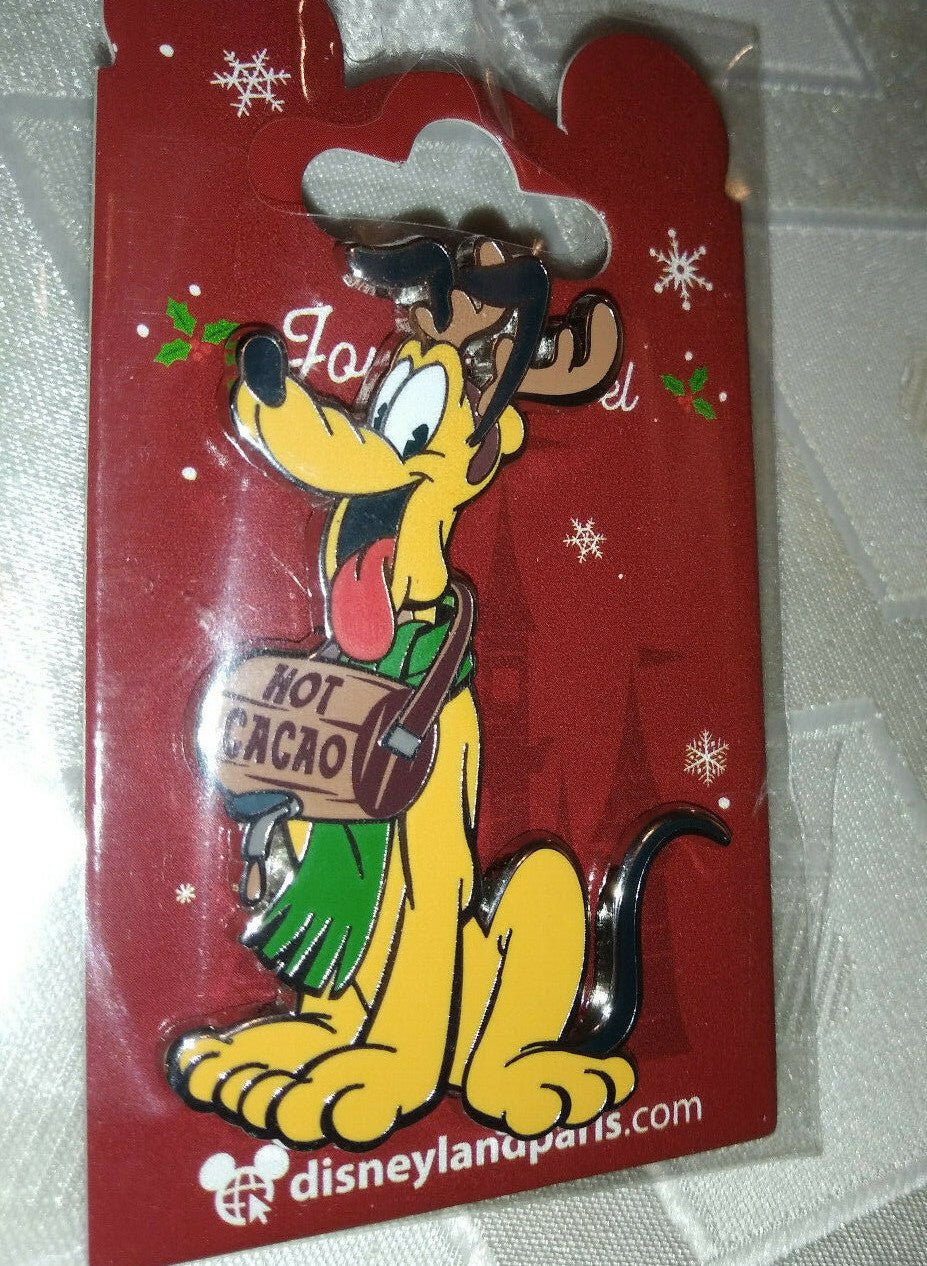 Pluto Reindeer Christmas Disney Land Paris Dlp Dlrp December 2021 Pin