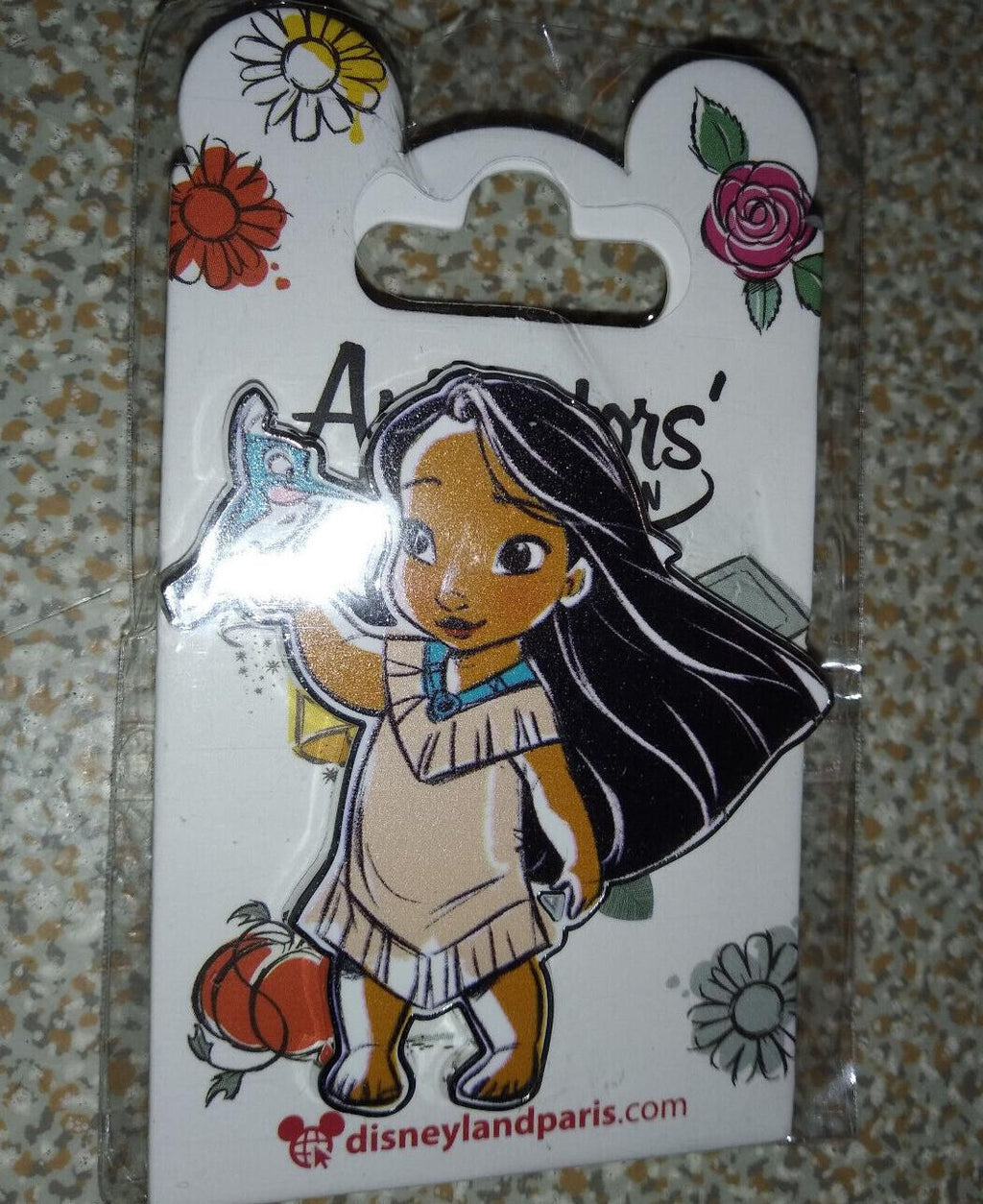 Pocahontas Flit Bird Animator Dolls Child Disney Land Paris Dlp July 2022 Pin
