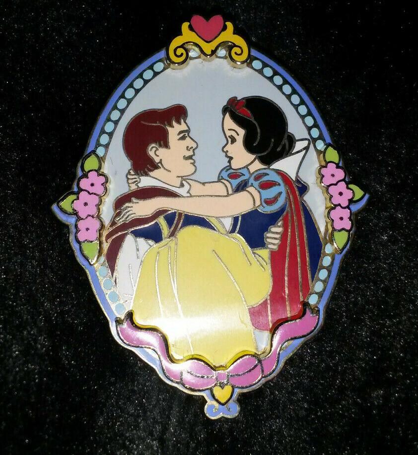 Princess Pair (Snow White & Prince) 3D Dlrp Dlp Disney Land Paris 2003 Pin