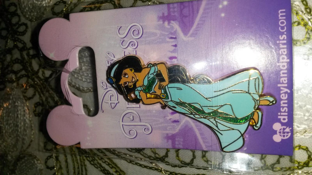 Princesses in Glitter Gown 2015 7 Pins Complete Set DLP Disney Land Paris