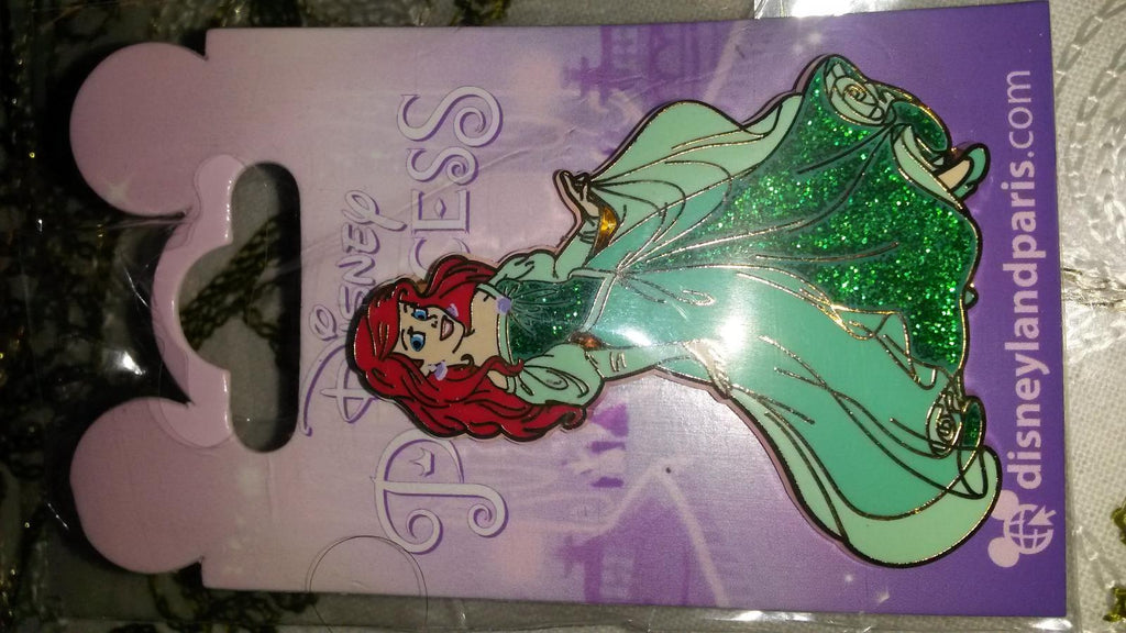 Princesses in Glitter Gown 2015 7 Pins Complete Set DLP Disney Land Paris