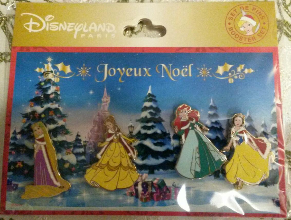 Princesses Xmas set Belle only Disney Paris Dlp August 2019 Pin