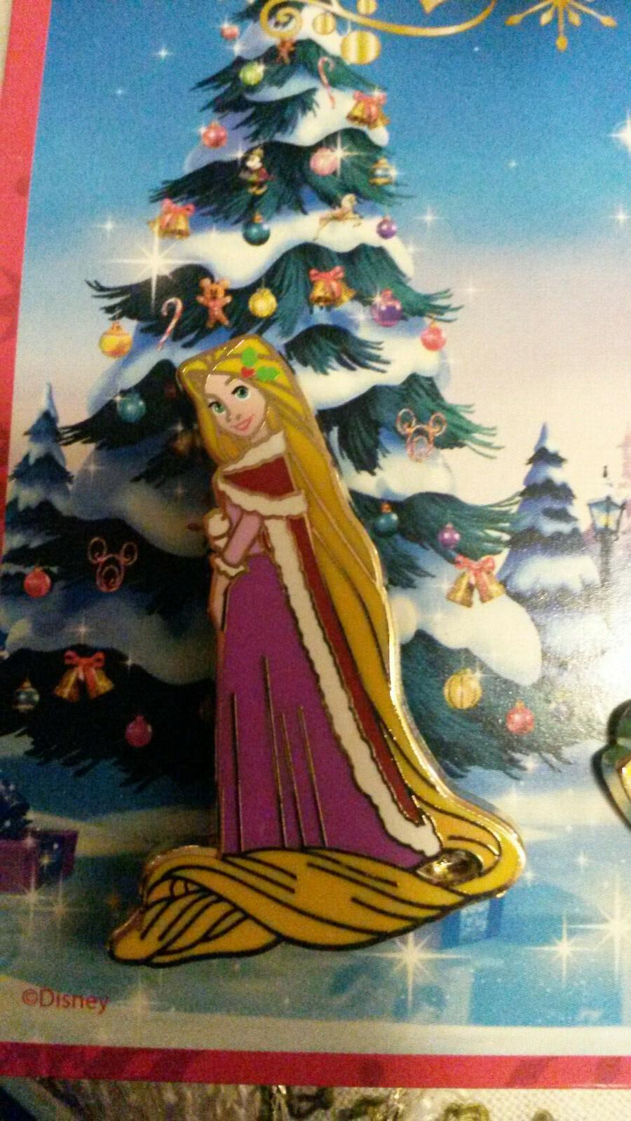 Princesses Xmas set Rapunzel Belle Ariel Snow White Disney Paris Dlp 2019 Pins