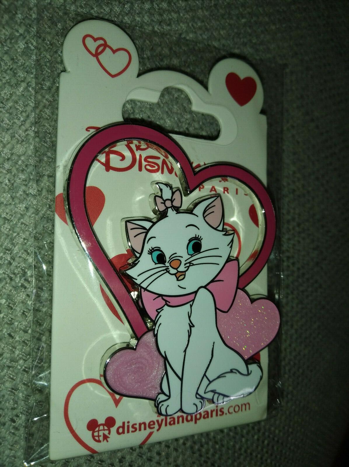 Pua Marie Stitch Cheshire Winnie Pascal Valentine Set Disney Paris Dlp 2022 Pins