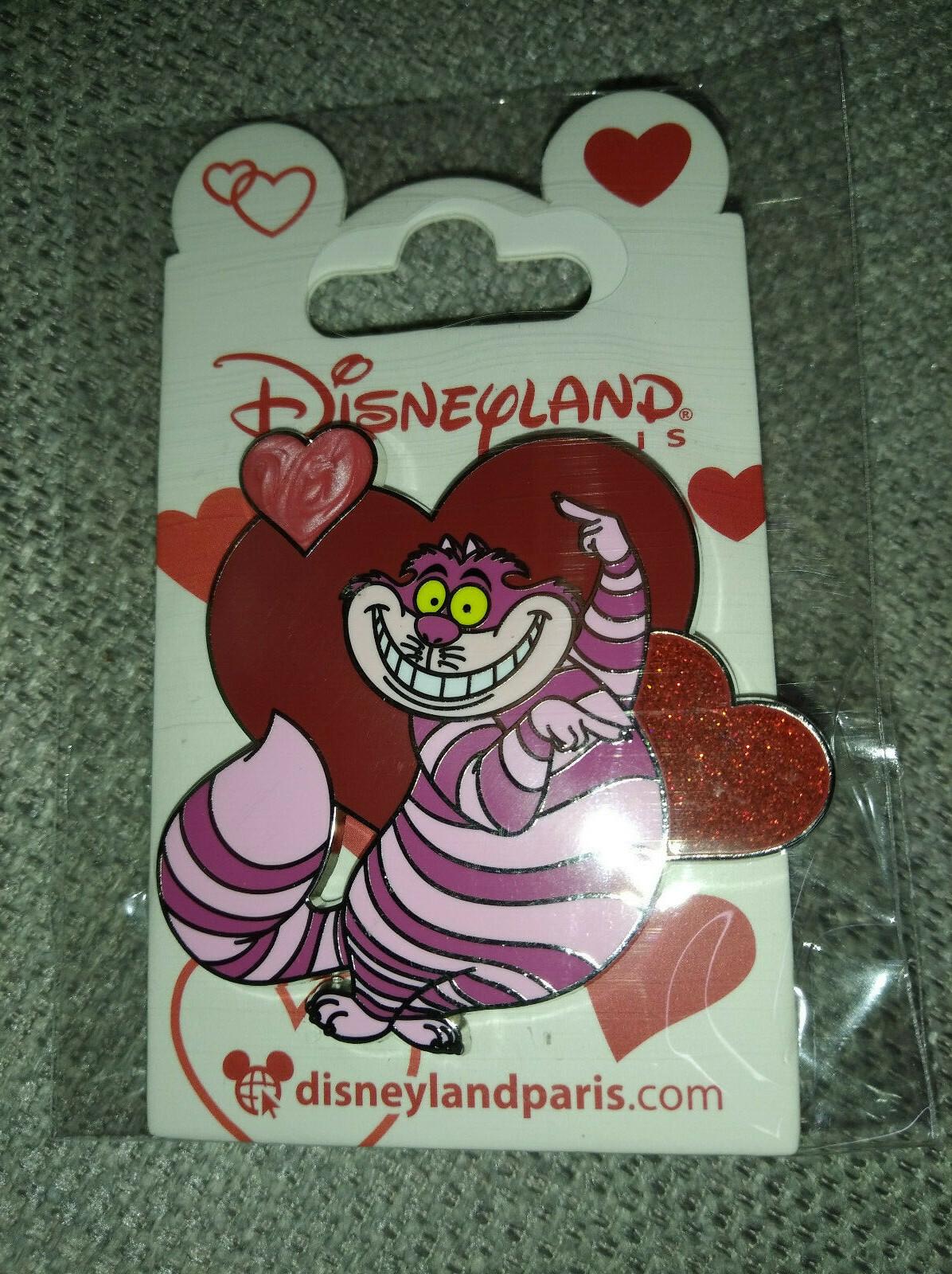 Pua Marie Stitch Cheshire Winnie Pascal Valentine Set Disney Paris Dlp 2022 Pins